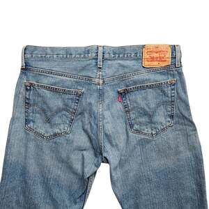 Vintage Levi's 527 Low Bootcut Men's Straight Leg Blue Denim Jeans Size 36X32